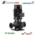 پمپ گراندفوس مدل TP 40-360