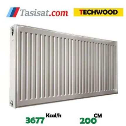 رادیاتور پنلی تک وود 200 سانت