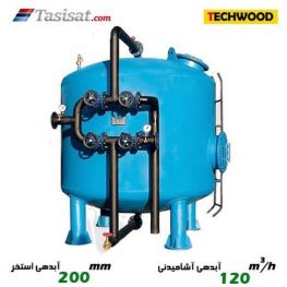 فیلترشنی تکوود TECHWOOD به آبدهی آشامیدنی 120 m3/h