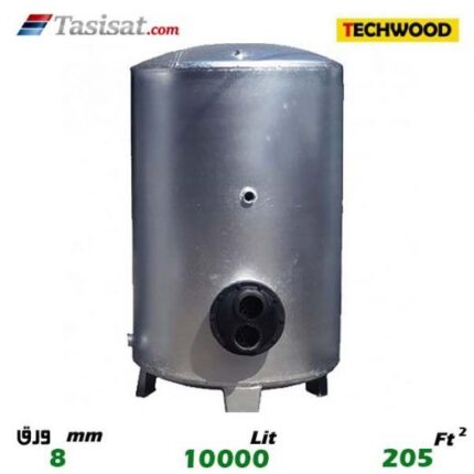 منبع کویل دار ایستاده 10000 لیتری تکوود TECHWOOD ورق 8