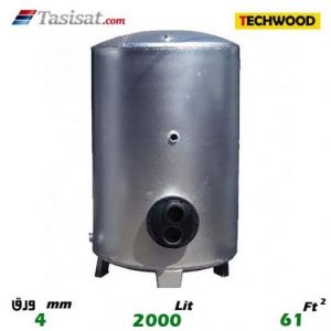 منبع کویل دار ایستاده 2000 لیتری تکوود TECHWOOD ورق 4