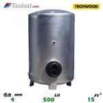 منبع کویل دار ایستاده 500 لیتری تکوود TECHWOOD ورق 4