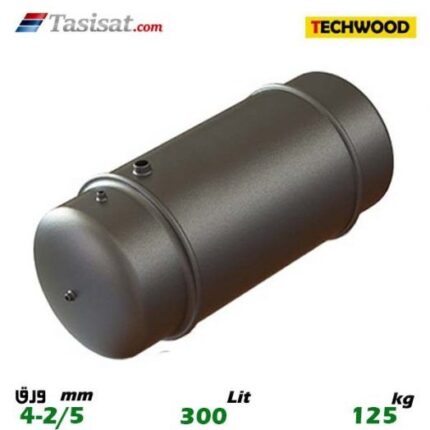 منبع دوجداره 300 لیتری تکوود TECHWOOD ورق 2/5-4