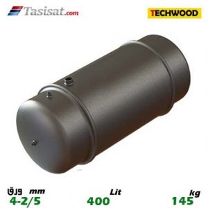 منبع دوجداره 400 لیتری تکوود TECHWOOD ورق 2/5-4