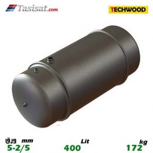 منبع دوجداره 400 لیتری تکوود TECHWOOD ورق 2/5-5