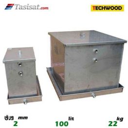 منبع انبساط باز 100 لیتری تکوود TECHWOOD ورق 2
