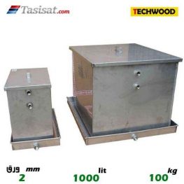 منبع انبساط باز 1000 لیتری تکوود TECHWOOD ورق 2