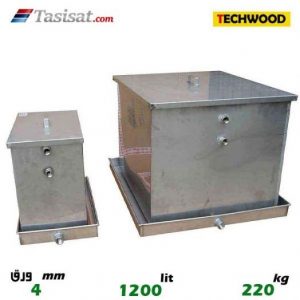 منبع انبساط باز 1200 لیتری تکوود TECHWOOD ورق 4