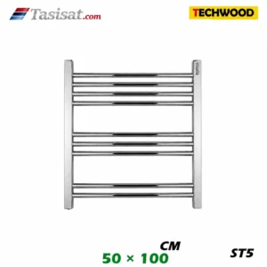رادیاتور حوله خشک کن استیل تکوود Techwood سایز 50*100 مدل ST5