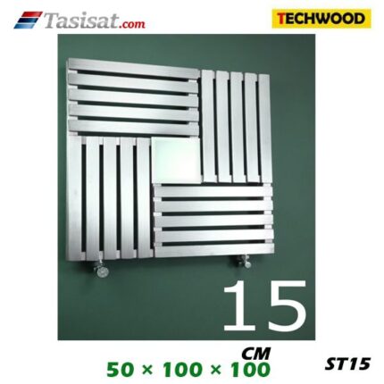 رادیاتور استیل تکوود Techwood سایز 50*100*100 مدل ST15