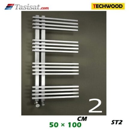 رادیاتور استیل تکوود Techwood سایز 50*100 مدل ST2