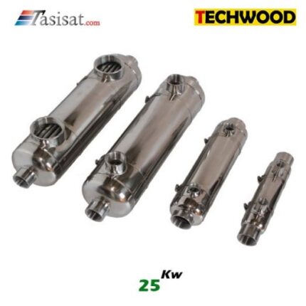 مبدل حرارتی تکوود 25 kw مدل TECH-PS25
