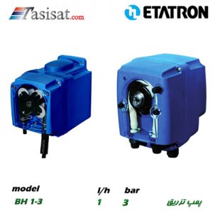 پمپ تزریق ETATRON سری PRISTALTIC مدل BH 1-3