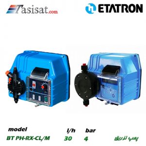پمپ تزریق هوشمند ETATRON با خروجی 4 تا 20 میلی آمپرسری BT مدل BT PH-RX-CL/M