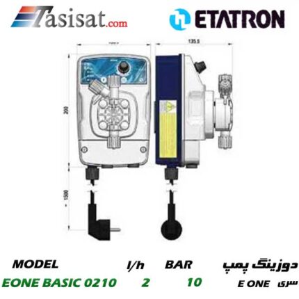دوزینگ پمپ های ETATRON سری E ONE مدل EONE BASIC 0210