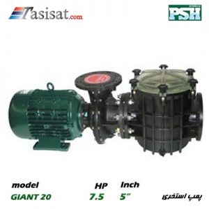 پمپ استخری PSH سری GIANT قدرت 7.5 اسب مدل GIANT 20