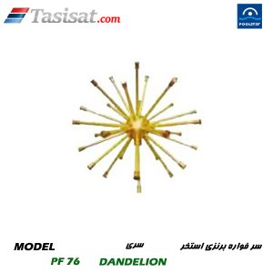سر فواره برنزی استخر پول استار