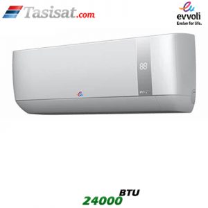 کولر گازی اینورتر ایوولی EVVOLI سرد و گرم 24000 BTU گرید A+