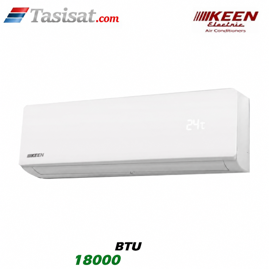 کولر گازی کین الکتریک اینورتر 18000 BTU مدل KE18000