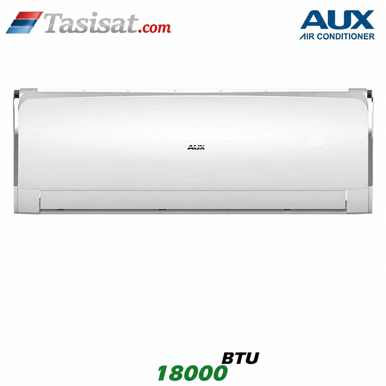 کولر گازی AUX آکس اینورتر 18000 BTU مدل ASW-H18A4/DA