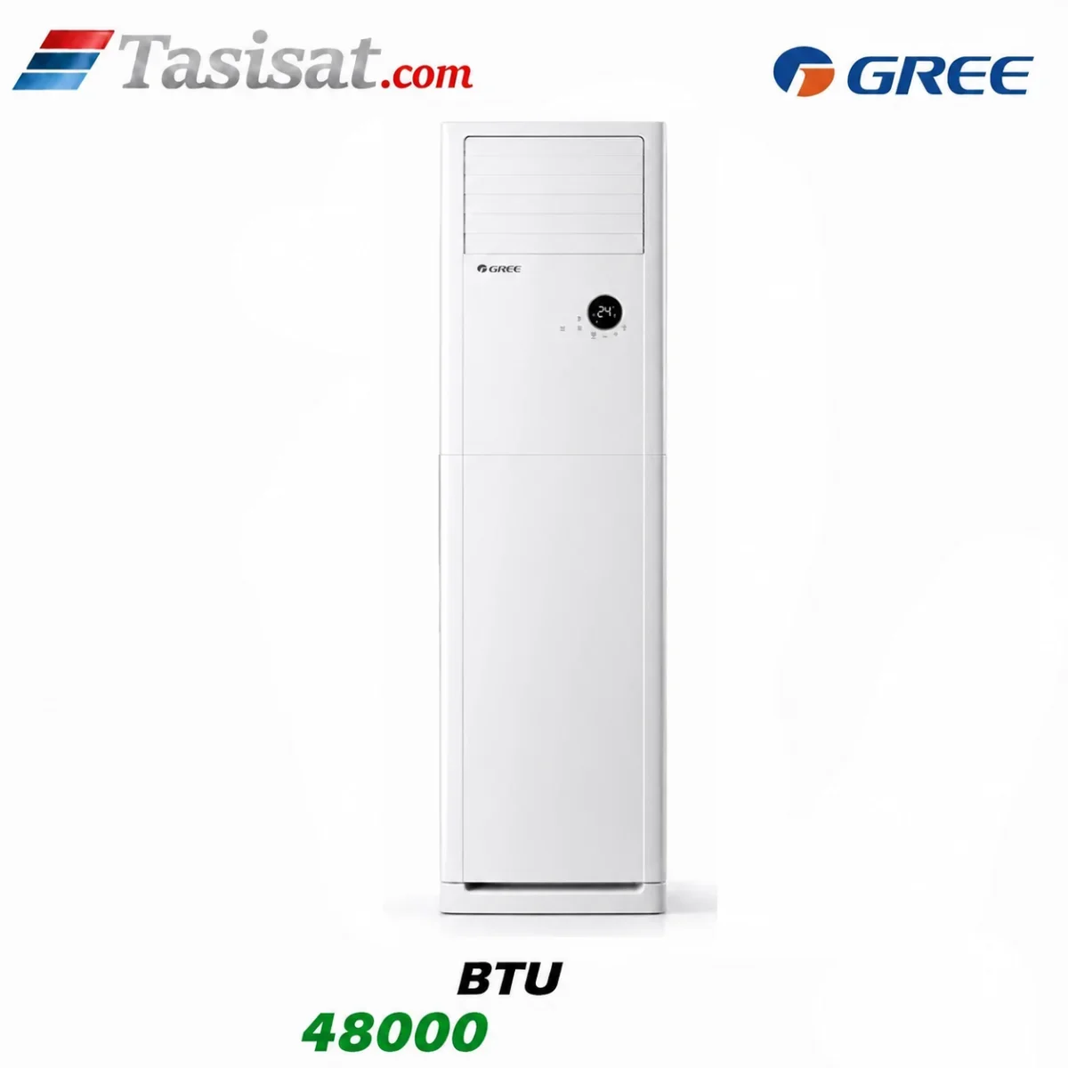 کولر گازی ایستاده تروپیکال GREE گری 48000 BTU گرید B مدل T2'MATIC-H48H3/P