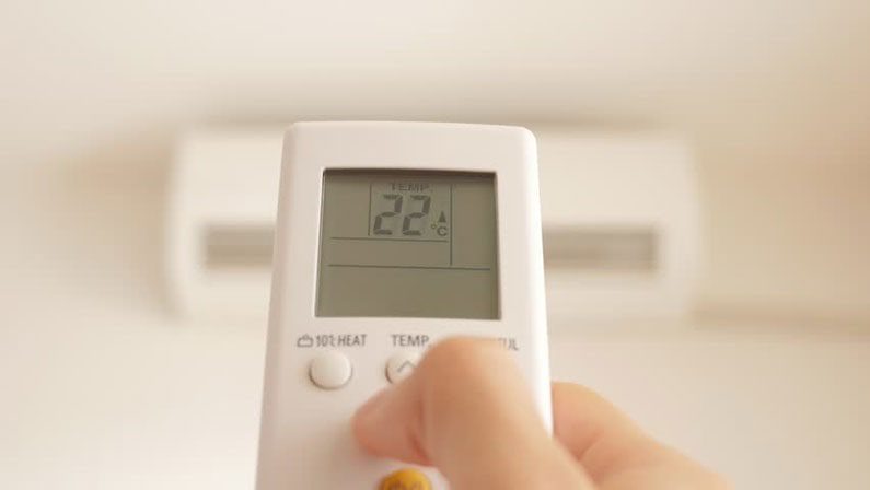 تنظیم گرمایش اسپلیت