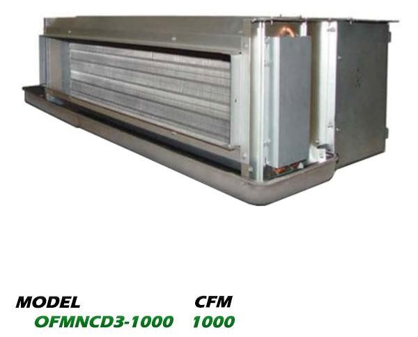 فن کویل سقفی توکار اورینت 1000 CFM مدل OFMNCD3-1000