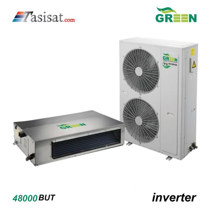 داکت اسپلیت گرین اینورتر تروپیکال BTU 48000مدل GDS-48P1T3A2P