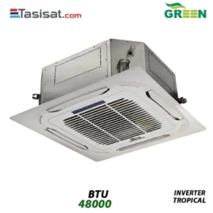 کولر گازی کاستی چهار طرفه گرین اینورتر تروپیکال 48000 مدل GCS-48P1T3A2P