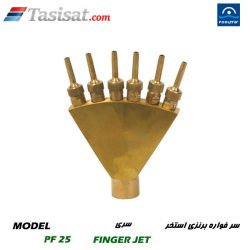 سر فواره برنزی استخر پول استار