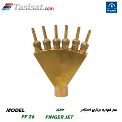 سر فواره برنزی استخر پول استار
