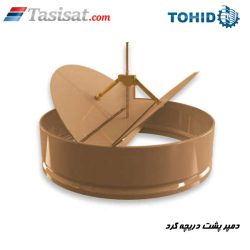 دمپر پشت دریچه گرد توحید