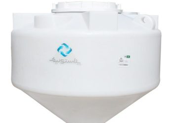 منبع آب پلاستیکی طبرستان 1000 لیتری قیفی