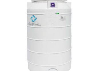 منبع آب پلاستیکی طبرستان 350 لیتری عمودی