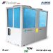 چیلر مدولار هوا خنک سری H آکس AUKS ظرفیت 20 تن مدل AACMH-H65/5R1A