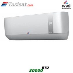 کولر گازی اینورتر ایوولی EVVOLI سرد و گرم 30000 BTU گرید A+
