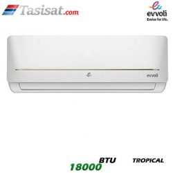 کولر گازی تروپیکال ایوولی EVVOLI سرد و گرم 18000 BTU گرید A