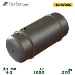 منبع دوجداره 1000 لیتری تکوود TECHWOOD ورق 2-4