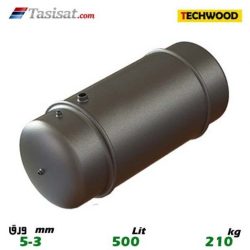 منبع دوجداره 500 لیتری تکوود TECHWOOD ورق 3-5