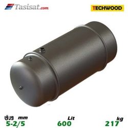 منبع دوجداره 600 لیتری تکوود TECHWOOD ورق 2/5-5