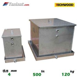 منبع انبساط باز 500 لیتری تکوود TECHWOOD ورق 4
