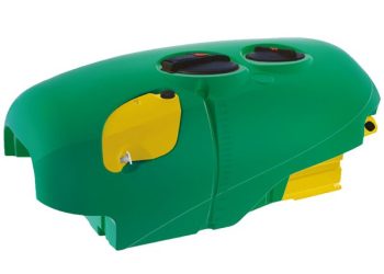 مخزن سمپاش طبرستان 2000 لیتری مدل باران دوتیکه (بدون لوله)