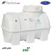 منبع آب پلاستیکی طبرستان 200 لیتری افقی