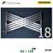 رادیاتور استیل تکوود Techwood سایز 50*120 مدل ST18