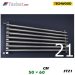 رادیاتور استیل تکوود Techwood سایز 50*60 مدل ST21